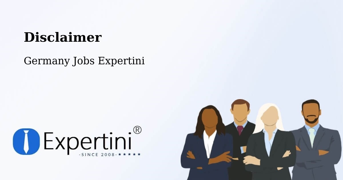 Disclaimer – Erkelenz - Germany Jobs Expertini