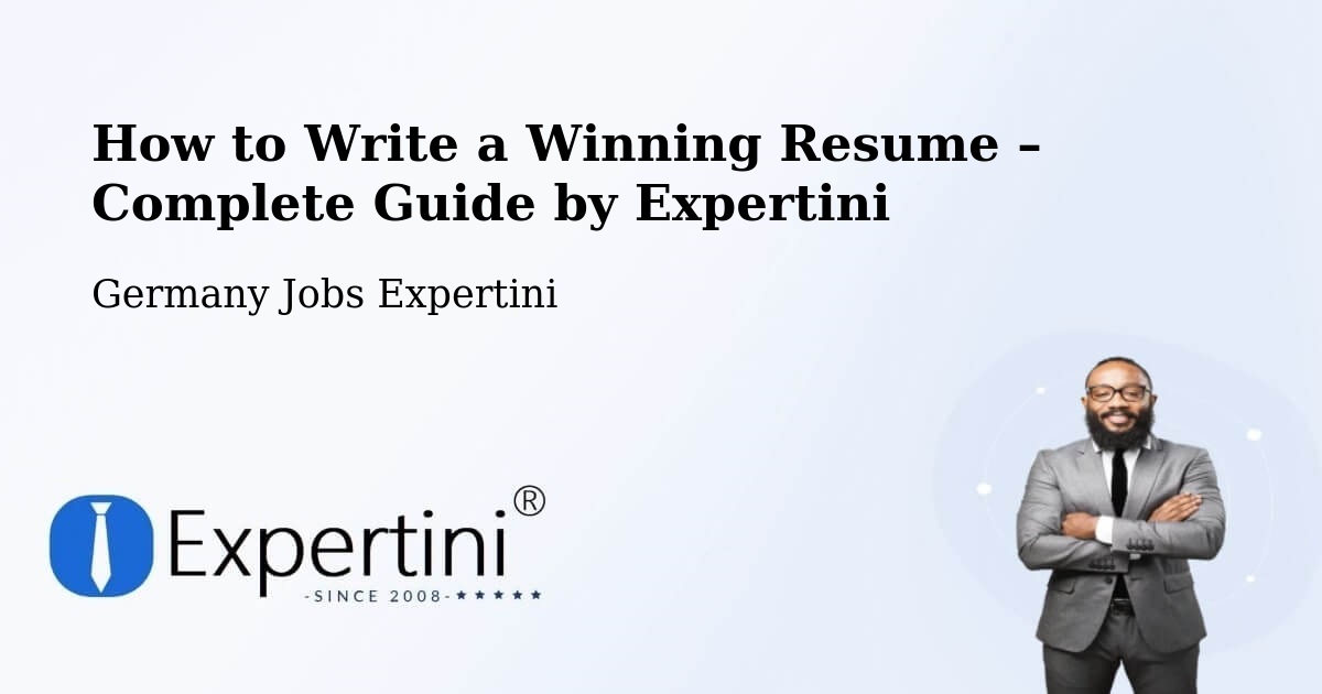 Resume Writing Guide for Job Seekers – Erkelenz - Erkelenz, Germany Jobs Expertini